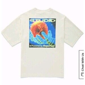 Studio by Supervsn Handle With Care T-Shirt Beige Men’s Small S